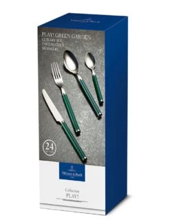 Villeroy & Boch Bestekset Play! - Green Garden - 24 Delig / 6 Personen -Keuken Benodigdheden Verkoop 1263329033 4003686305137 02