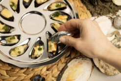 Anovi Mosselbestek 2-delig 15 Anovi Mosselbestek 2-delig -Keuken Benodigdheden Verkoop 15 Mosselen Anovi 15 1