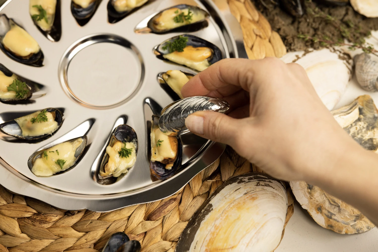 Anovi Mosselbestek 2-delig 8 Anovi Mosselbestek 2-delig - Afbeelding 6