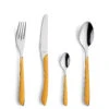 Amefa Bestekset Eclat - Mustard Yellow Matt - 24-delig / 6 Personen -Keuken Benodigdheden Verkoop 2294YMTR42C71 2