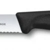 Victorinox Tomaten- / Worst- / Kaasmes Met Vorkpunt - Zwart 1 Victorinox Tomaten- / Worst- / Kaasmes Met Vorkpunt - Zwart -Keuken Benodigdheden Verkoop 310621 kaasmes en worstjes victorinox 11 cm zwart