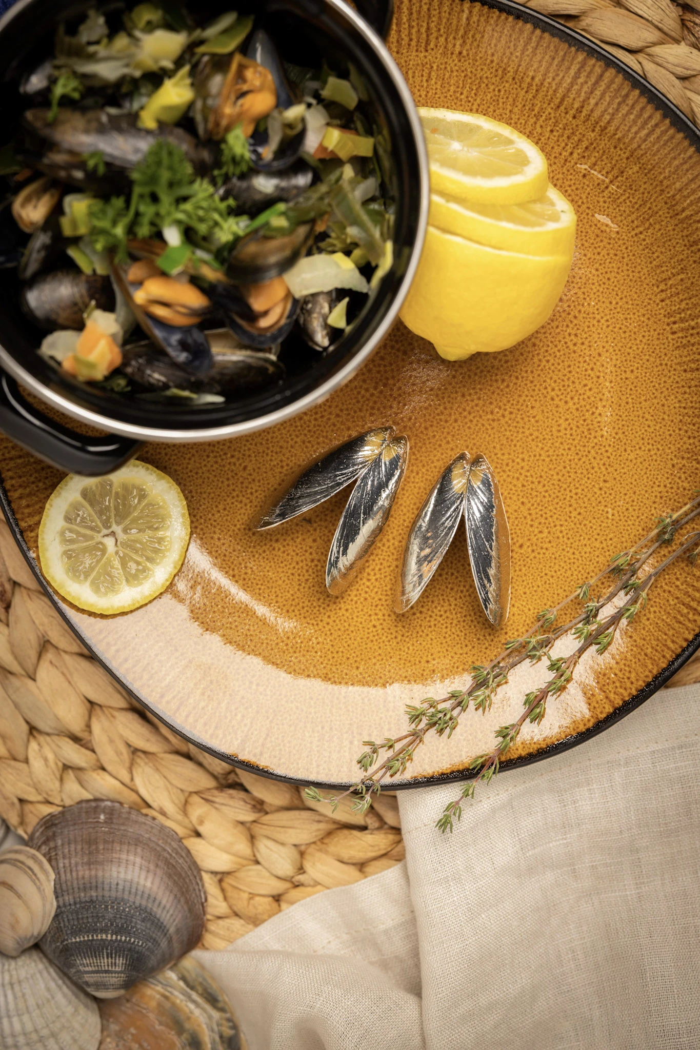 Anovi Mosselbestek 2-delig 6 Anovi Mosselbestek 2-delig - Afbeelding 4