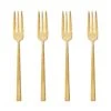 Sambonet Gebaksvorkjes Rock Goud 6 Stuks 2 Sambonet Gebaksvorkjes Rock Goud 6 Stuks -Keuken Benodigdheden Verkoop 52762GA5