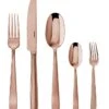 Sambonet Bestekset Flat - Koper - 30 Delig / 6 Personen -Keuken Benodigdheden Verkoop 62712CN1