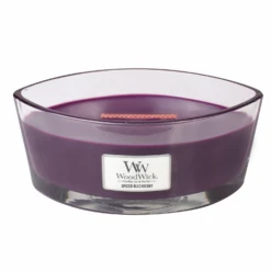 WoodWick Geurkaars Ellipse Spiced Blackberry - 9 Cm / 19 Cm -Keuken Benodigdheden Verkoop 76078e