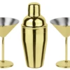 Paderno Cocktailset Paderno Martini - Goud - 3 Delige Set 2 Paderno Cocktailset Paderno Martini - Goud - 3 Delige Set -Keuken Benodigdheden Verkoop 8014808424168