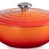 Le Creuset Braadpan Signature - Marmite - Oranjerood - ø 26 Cm / 4.1 Liter -Keuken Benodigdheden Verkoop LC 20231107 HL PS FS 21114260900430 001