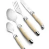 Laguiole Style De Vie Bestekset Premium Line - Parelmoer - 24 Delig / 6 Personen 1 Laguiole Style De Vie Bestekset Premium Line - Parelmoer - 24 Delig / 6 Personen -Keuken Benodigdheden Verkoop PrCouvParel