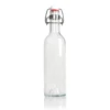 Rebottled Beugelfles / Weckfles - Transparant - 375 Ml - Gemaakt Van Gerecyclede Wijnflessen -Keuken Benodigdheden Verkoop Rebottled Beugelfles Transparant 375 ml