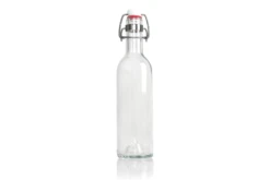Rebottled Beugelfles / Weckfles - Transparant - 375 Ml - Gemaakt Van Gerecyclede Wijnflessen
