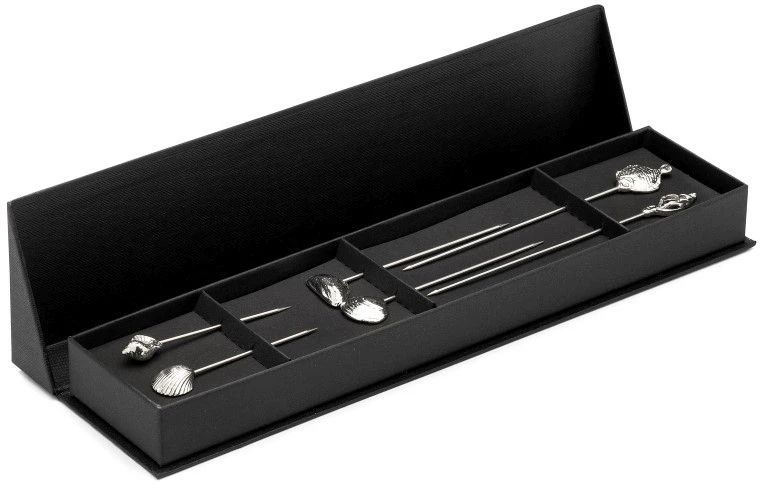 Anovi Schaal- En Schelpdierprikkers - 6 Stuks