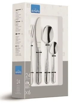 Amefa Bestekset Bologna - 24-delig / 6 Personen -Keuken Benodigdheden Verkoop amefa bestekset
