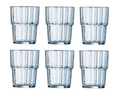 Arcoroc Tumbler Norvege - Gehard Glas - 200 Ml - 6 Stuks