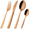 Sareva Bestekset - 16-delig / 4 Personen - Koper -Keuken Benodigdheden Verkoop brons04 1