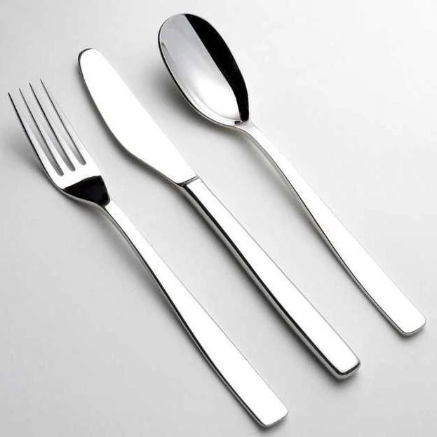 Alessi Tafelvork Knifeforkspoon - AJM22/2 - Door Jasper Morrison 4 Alessi Tafelvork Knifeforkspoon - AJM22/2 - Door Jasper Morrison - Afbeelding 2