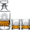 Cookinglife Whiskey Set (karaf & Whiskey Glazen) Moy - 3 Delige Set -Keuken Benodigdheden Verkoop moy 3 delig