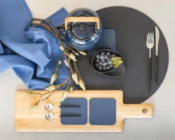 Jay Hill Bestekset - RVS / Zwart - 24 Delig / 6 Personen -Keuken Benodigdheden Verkoop placemat 7 5